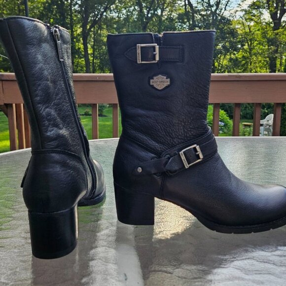 Harley Davidson boots for women - brand new - size 9 - Picture 1 of 2